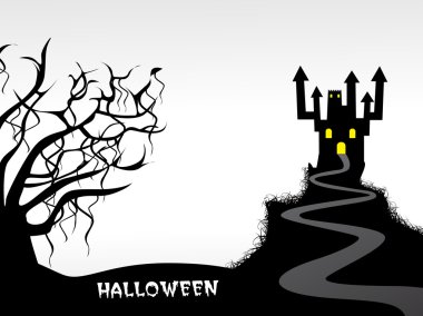 Abstract halloween background clipart