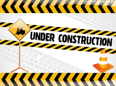 Illustration for under construction clipart