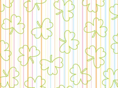 shamrock ile arka plan