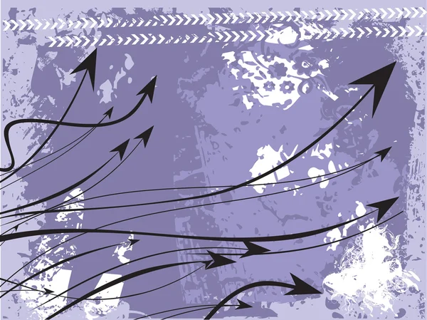 Hintergrund mit Pfeilelementen — Stockvektor