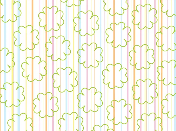 Fond de ligne de panneau avec floral — Image vectorielle