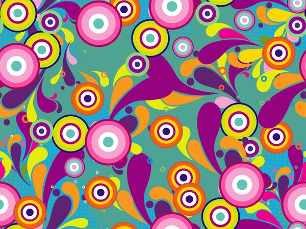 Grungy background with creative artwork