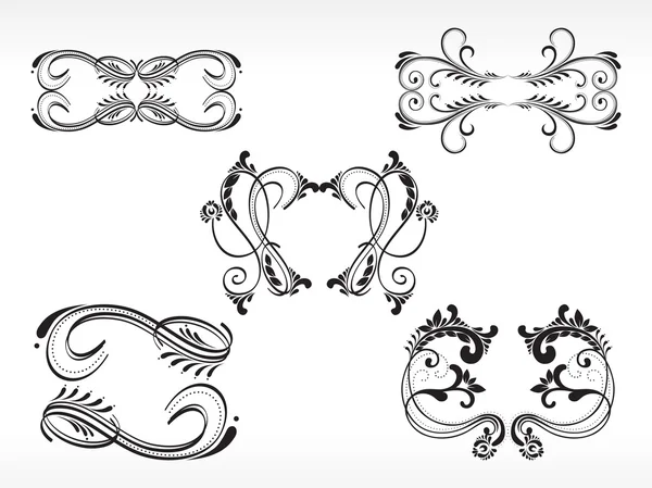 Abstrakt design tatuering illustration — Stock vektor