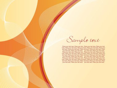 Wave concept background clipart