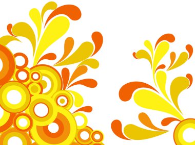 Illustratiion of abstract background clipart