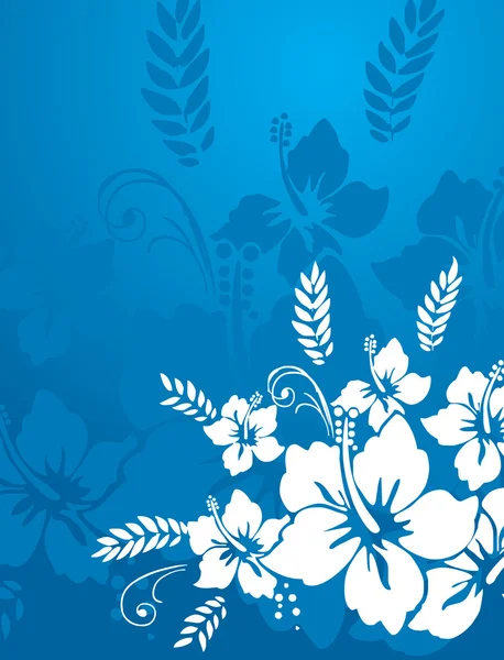 Vector wallpaper van bloemen thema 's — Stockvector