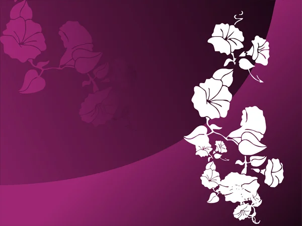 Fond d'écran de thèmes floraux — Image vectorielle
