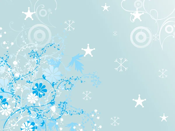 抽象冬季背景图 — 图库矢量图片