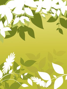 Nature background illustration clipart