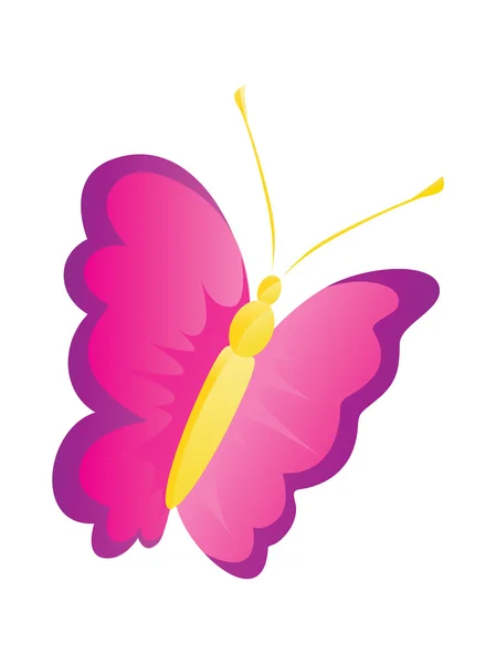 Φόντο με πεταλούδα — Διανυσματικό Αρχείο