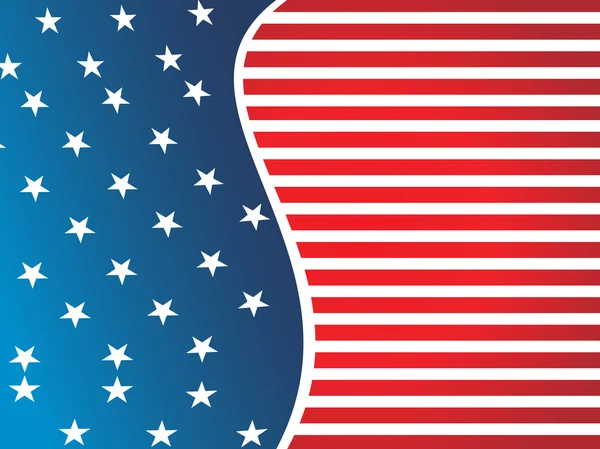 Американський прапор фону — стоковий вектор