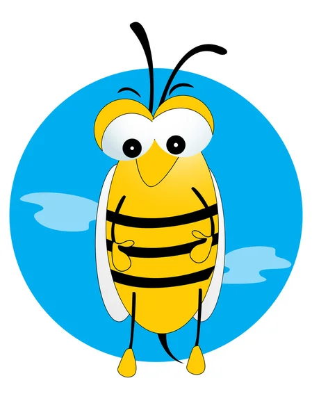 Vektorové ilustrace včel — Stockový vektor