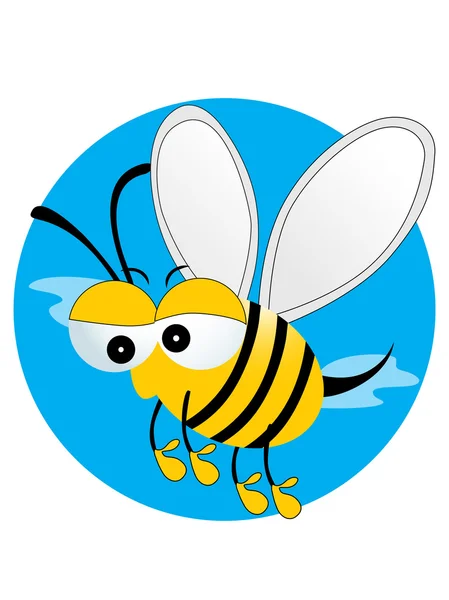 Illustrazione ape miele — Vettoriale Stock