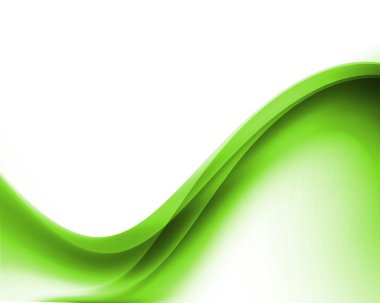 Abstract wave composition clipart