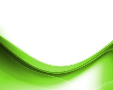 Abstract wave composition clipart