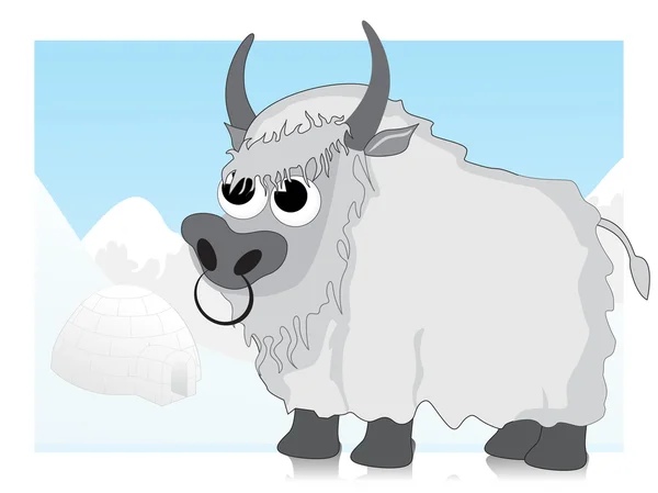 Vector ilustración de toro — Archivo Imágenes Vectoriales