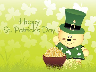 arka plan için happy st patrick günü