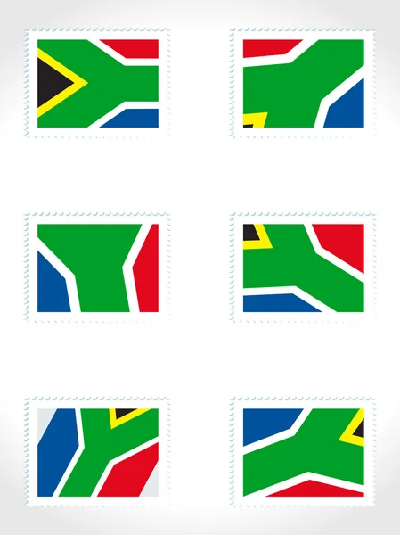 Illustration billet Afrique du Sud — Image vectorielle