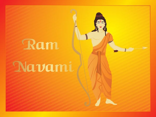 Ramnavami background — Stock Vector