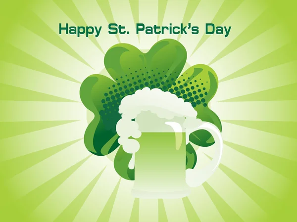 Vector for happy st patrick day — Stock Vector