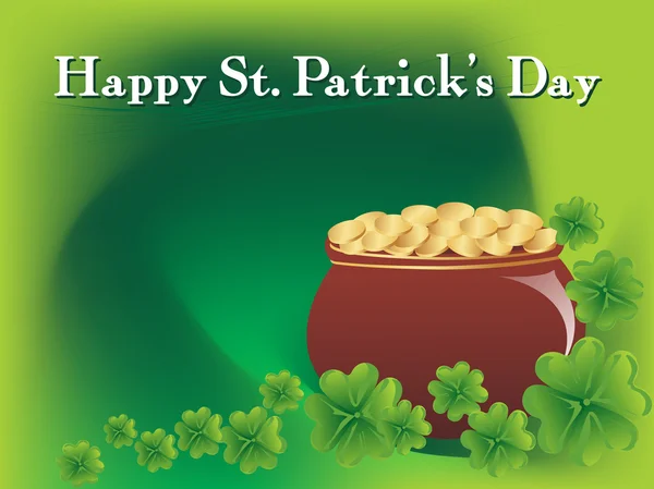 Background for st patrick day — Stock Vector