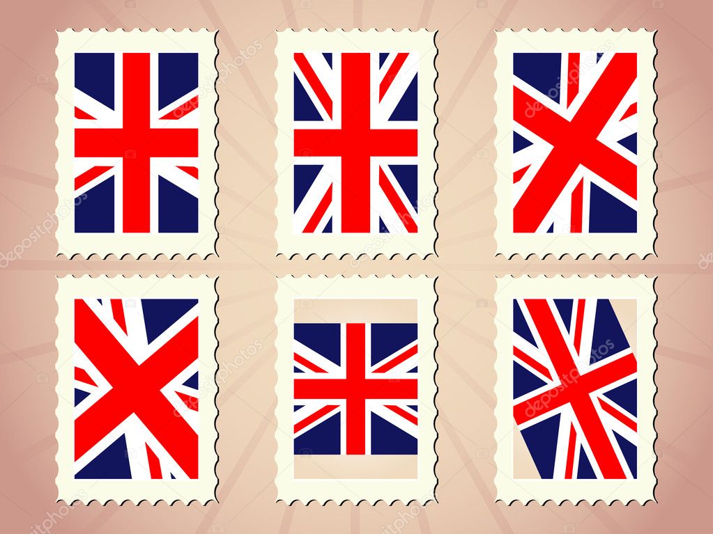 UK Flag Stamp