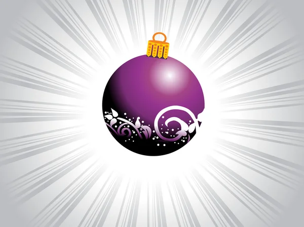 紫の渦電球 — ストックベクタ