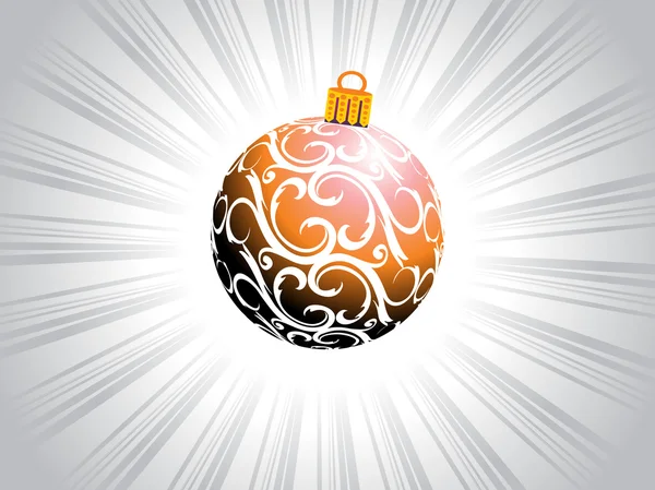 Απομονωμένες μπάλα με την ημέρα των Χριστουγέννων — Διανυσματικό Αρχείο