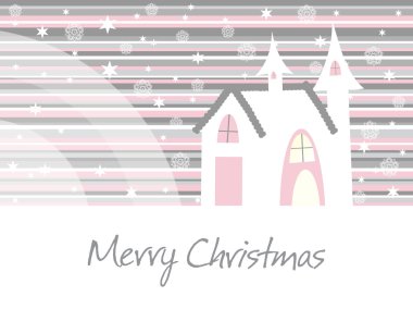 Background for xmas day illustration clipart