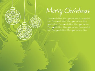 Background for xmas day illustration clipart