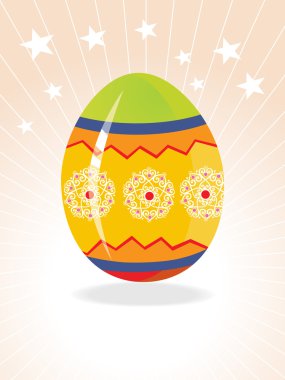 Easter egg background clipart