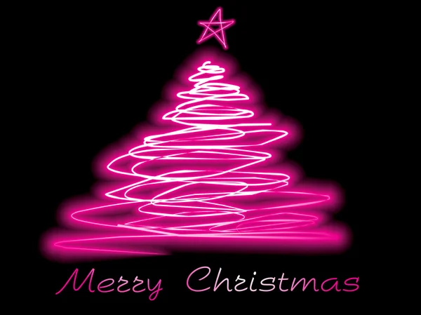 Χριστούγεννα φως σε σχήμα δέντρου, ταπετσαρία — Διανυσματικό Αρχείο