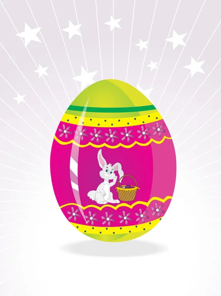 Húsvéti tojás háttér — Stock Vector