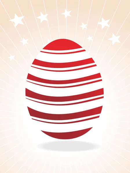 Huevo de Pascua vector ilustración — Vector de stock