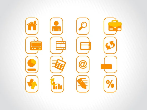 Complete web Icons collection — Stock Vector