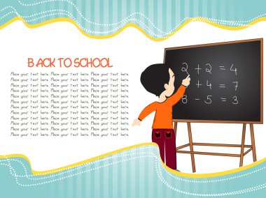 Abstract education backgorund clipart