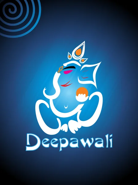 Diwali fond de célébration — Image vectorielle