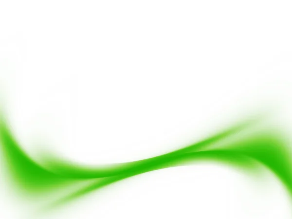 Κομψό πράσινο σχέδιο που απομονώνονται σε λευκό — Φωτογραφία Αρχείου