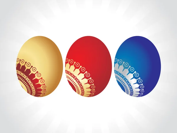 Paskalya yumurtaları vektör, design9 — Stok Vektör