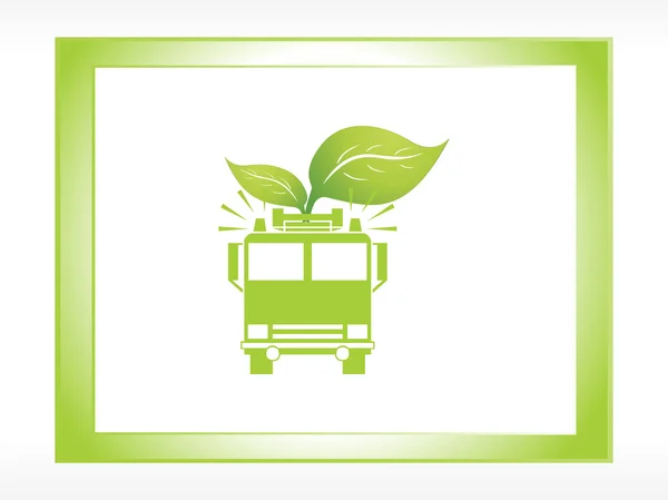 Ecofriendly dopravy ikony — Stockový vektor