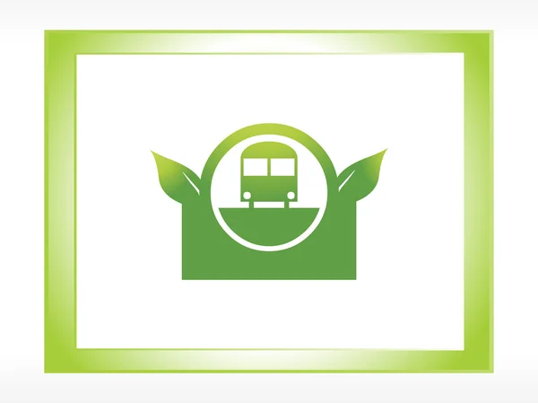 Ecovriendelijke vervoer — Stockvector