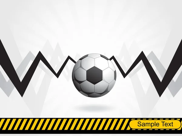 Football background with barrier — Stock Vector