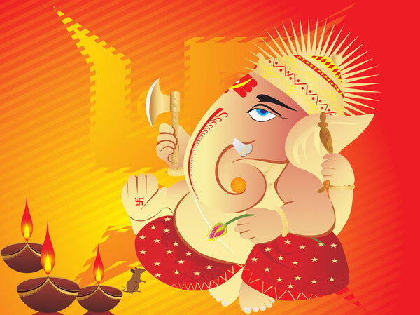 Elephant god Ganesha