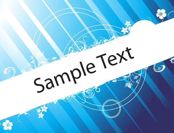 Textura floral para texto de amostra —  Vetores de Stock