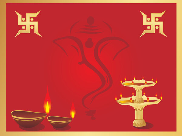 Elephant god Ganesha