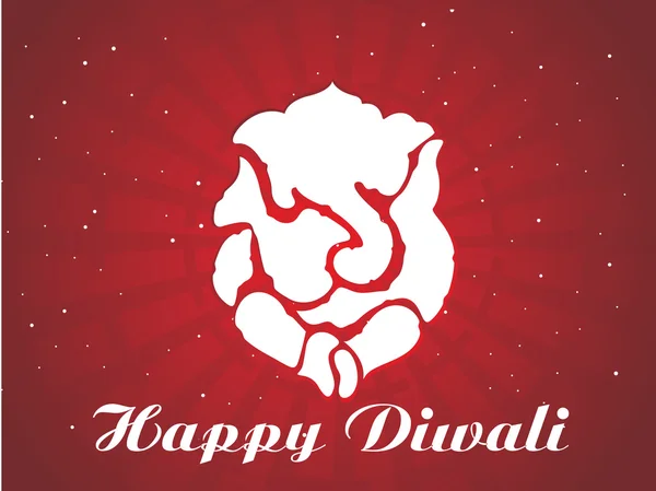 Ταπετσαρία για ευτυχισμένο diwali — Διανυσματικό Αρχείο