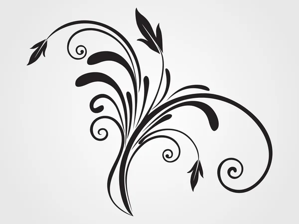 Filigranes Muster-Tattoo mit Hintergrund — Stockvektor