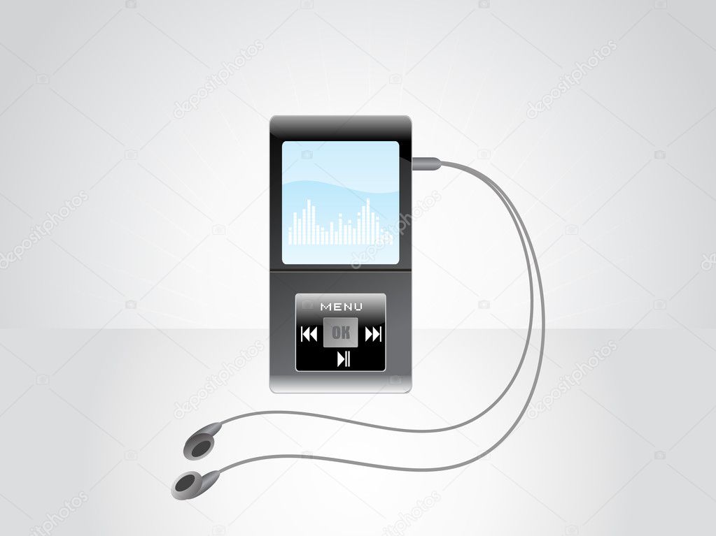 Electronic music player
