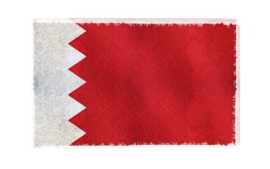 arka planda Bahreyn bayrağı