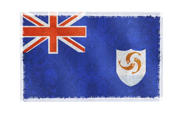 A háttér anguilla zászlaja — Stock Fotó